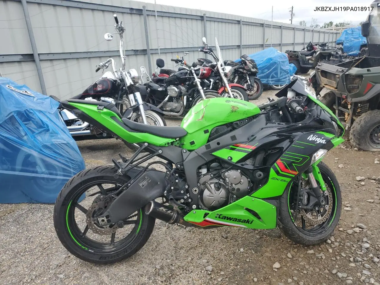 2023 Kawasaki Zx636 K VIN: JKBZXJH19PA018917 Lot: 59402415