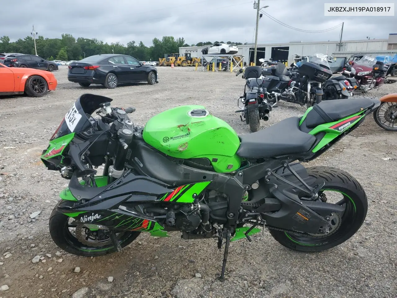 2023 Kawasaki Zx636 K VIN: JKBZXJH19PA018917 Lot: 59402415