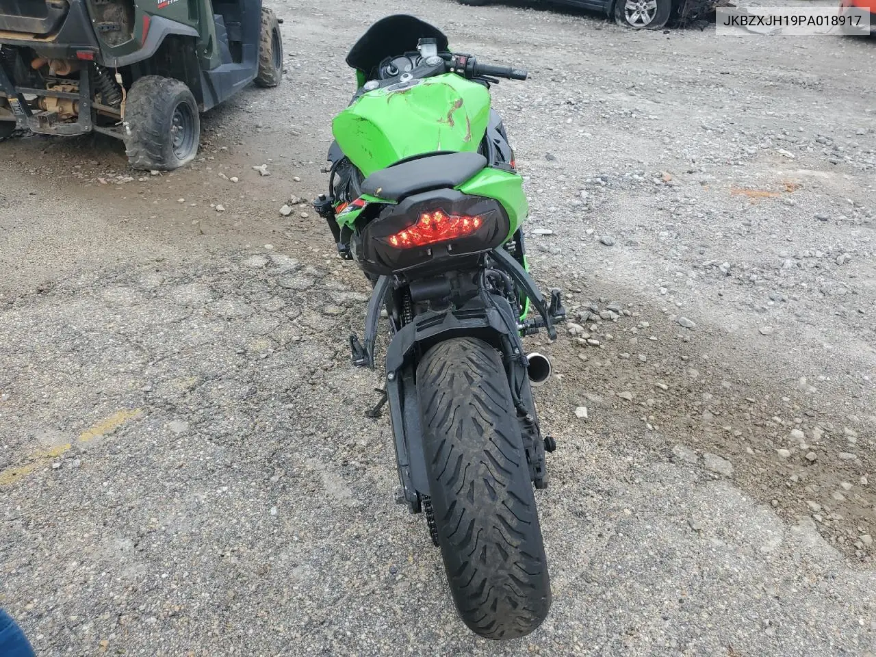 2023 Kawasaki Zx636 K VIN: JKBZXJH19PA018917 Lot: 59402415