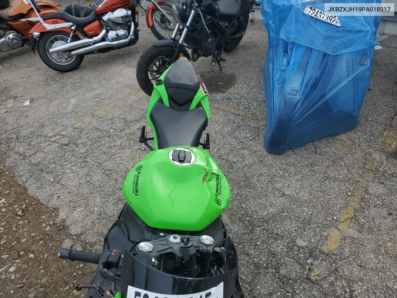 2023 Kawasaki Zx636 K VIN: JKBZXJH19PA018917 Lot: 59402415