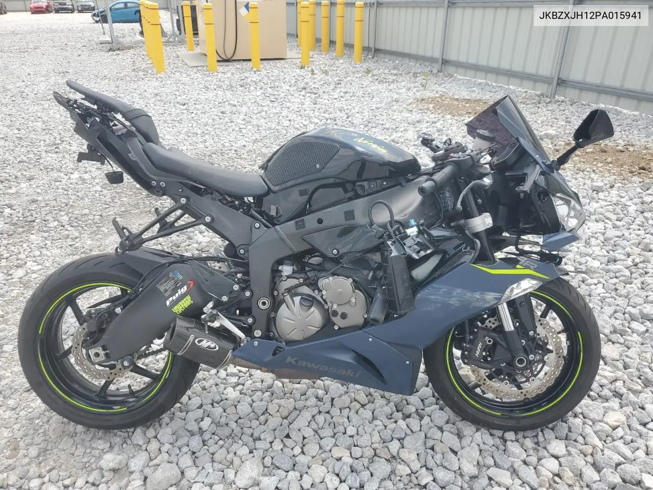 2023 Kawasaki Zx636 K VIN: JKBZXJH12PA015941 Lot: 59500305