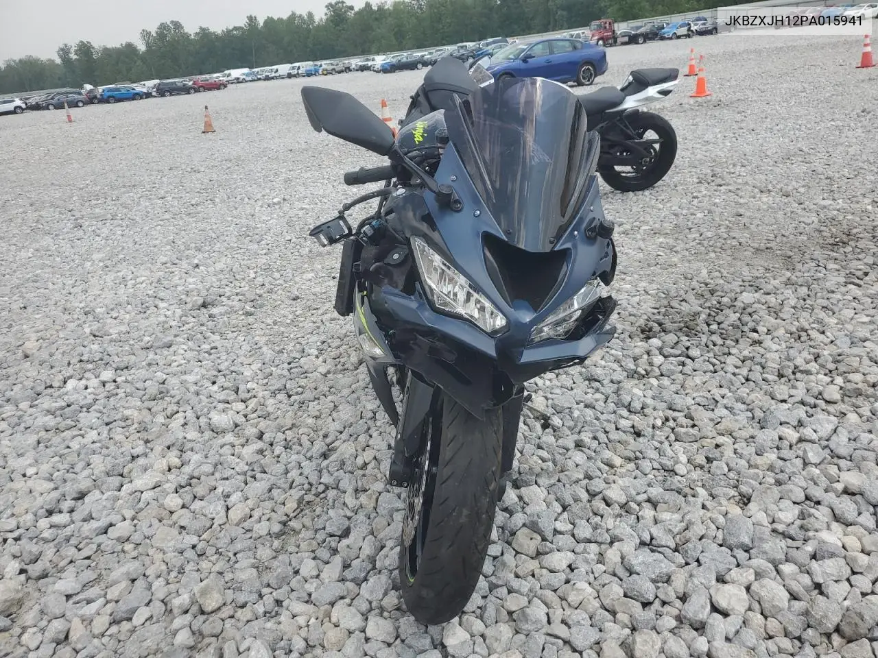 2023 Kawasaki Zx636 K VIN: JKBZXJH12PA015941 Lot: 59500305