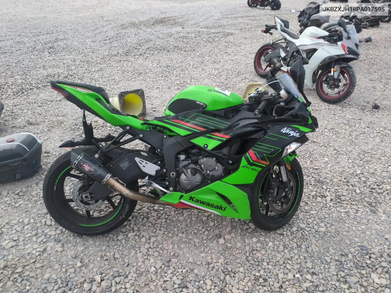 2023 Kawasaki Zx636 K VIN: JKBZXJH18PA017595 Lot: 59560705
