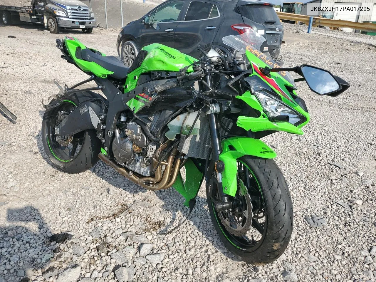 2023 Kawasaki Zx636 K VIN: JKBZXJH17PA017295 Lot: 60426993
