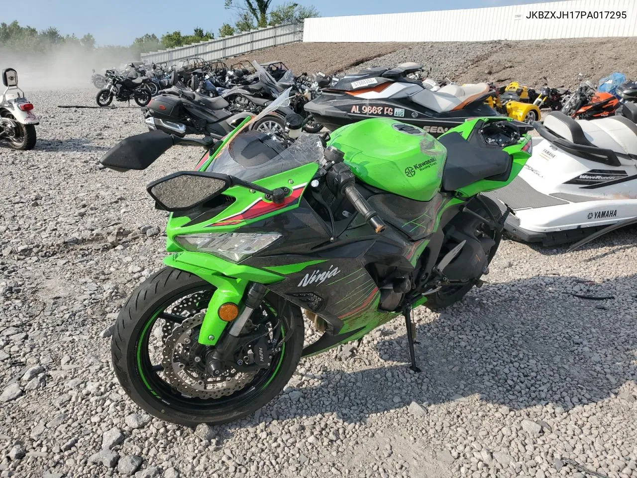 2023 Kawasaki Zx636 K VIN: JKBZXJH17PA017295 Lot: 60426993
