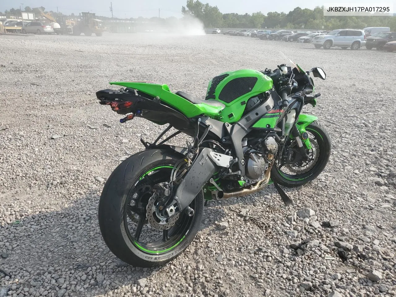 2023 Kawasaki Zx636 K VIN: JKBZXJH17PA017295 Lot: 60426993
