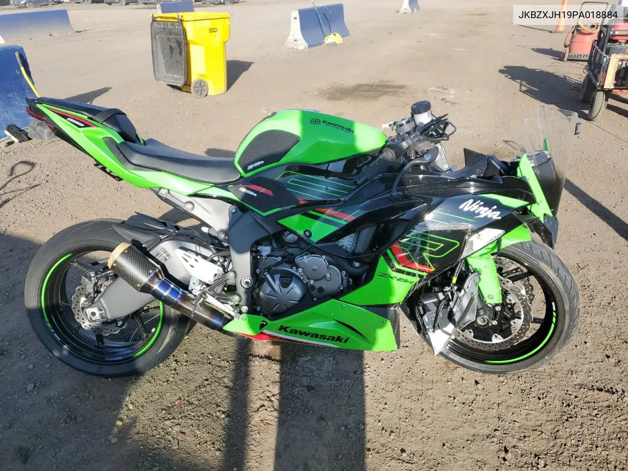 2023 Kawasaki Zx636 K VIN: JKBZXJH19PA018884 Lot: 60467185