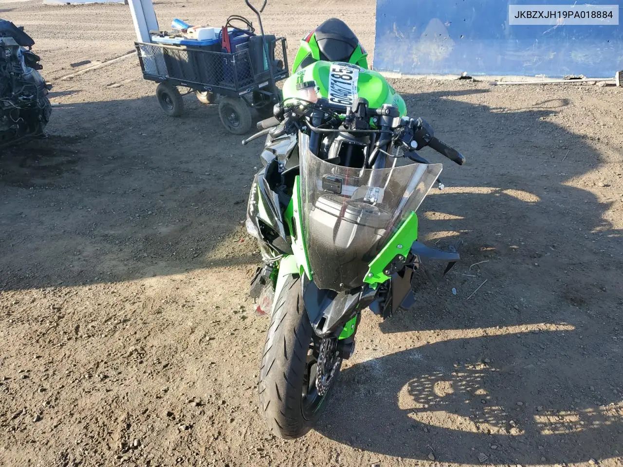 2023 Kawasaki Zx636 K VIN: JKBZXJH19PA018884 Lot: 60467185