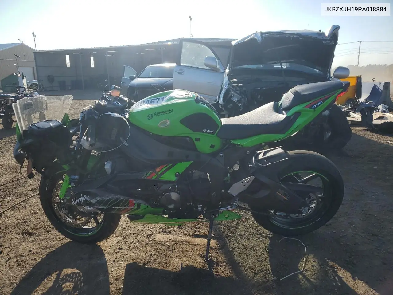 2023 Kawasaki Zx636 K VIN: JKBZXJH19PA018884 Lot: 60467185