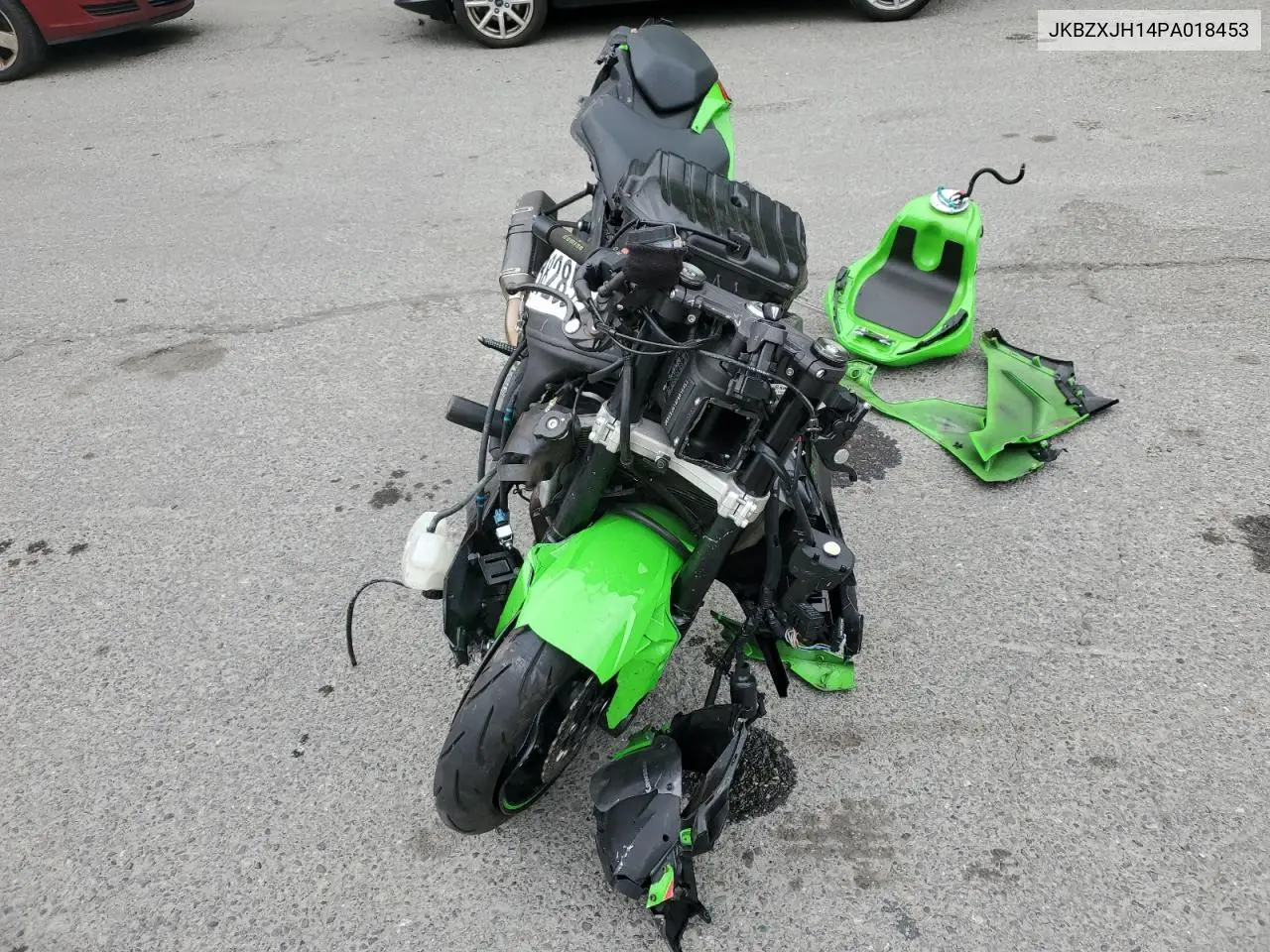 2023 Kawasaki Zx636 K VIN: JKBZXJH14PA018453 Lot: 61038285