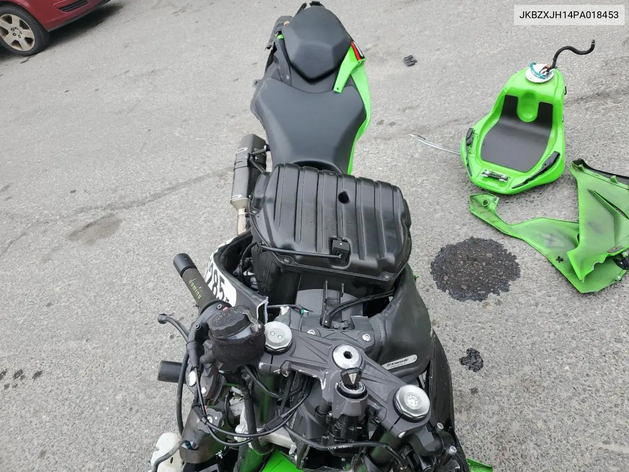 2023 Kawasaki Zx636 K VIN: JKBZXJH14PA018453 Lot: 61038285