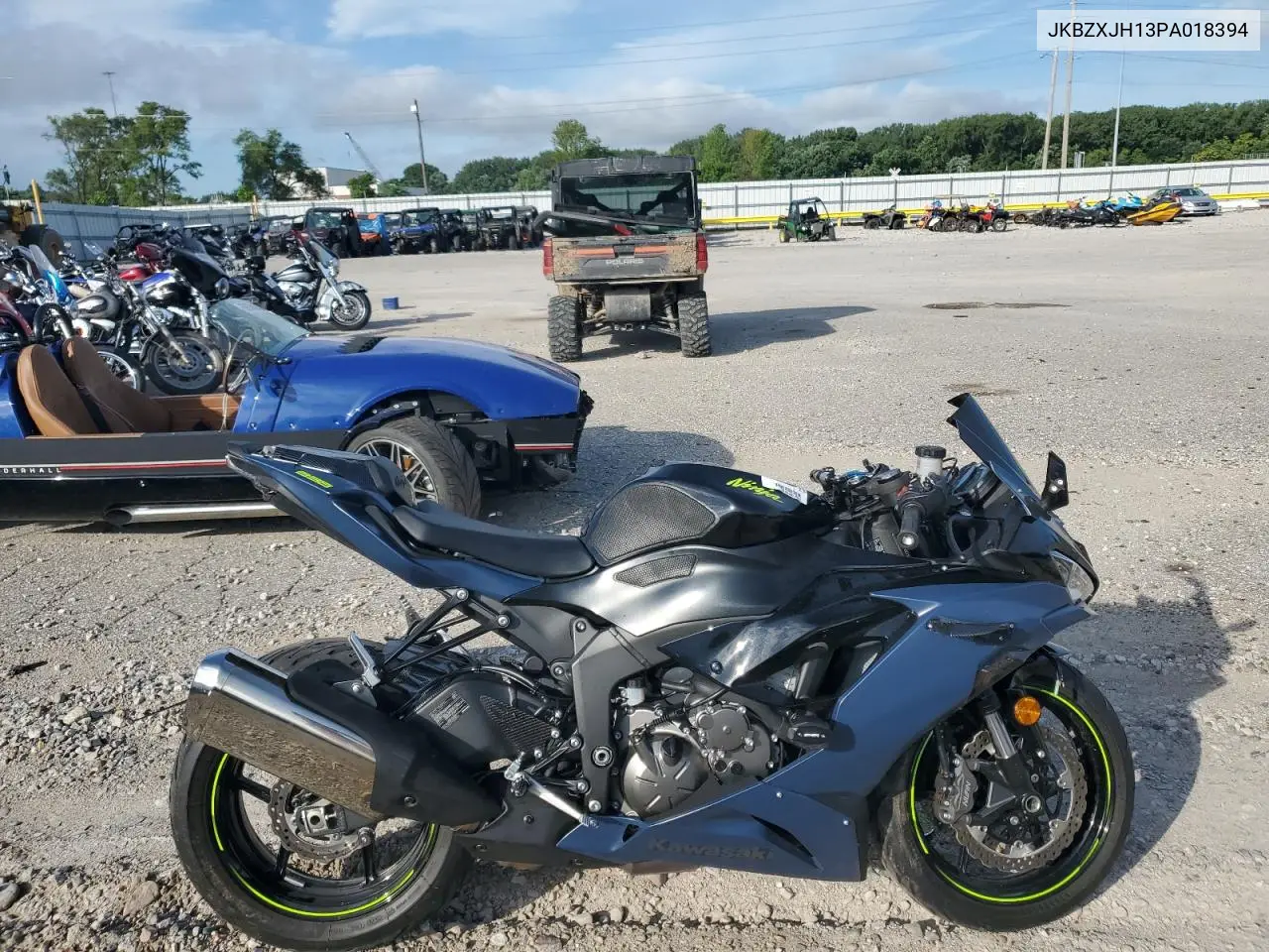 2023 Kawasaki Zx636 K VIN: JKBZXJH13PA018394 Lot: 64298265