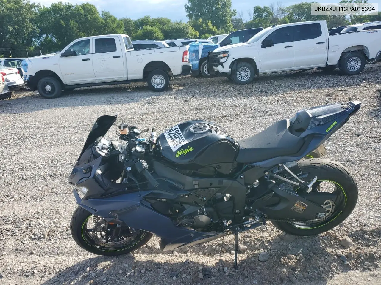 2023 Kawasaki Zx636 K VIN: JKBZXJH13PA018394 Lot: 64298265