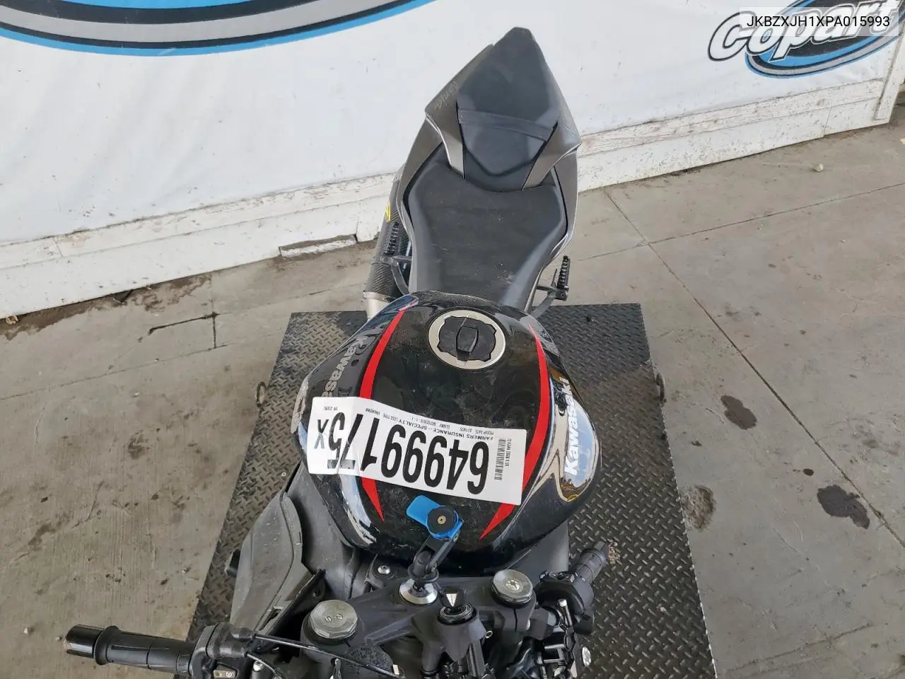 2023 Kawasaki Zx636 K VIN: JKBZXJH1XPA015993 Lot: 64999175