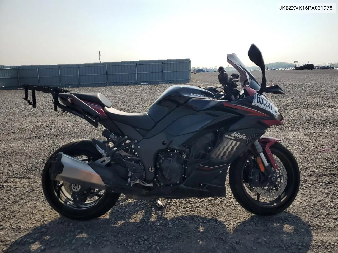 2023 Kawasaki Zx1002 K VIN: JKBZXVK16PA031978 Lot: 65023715
