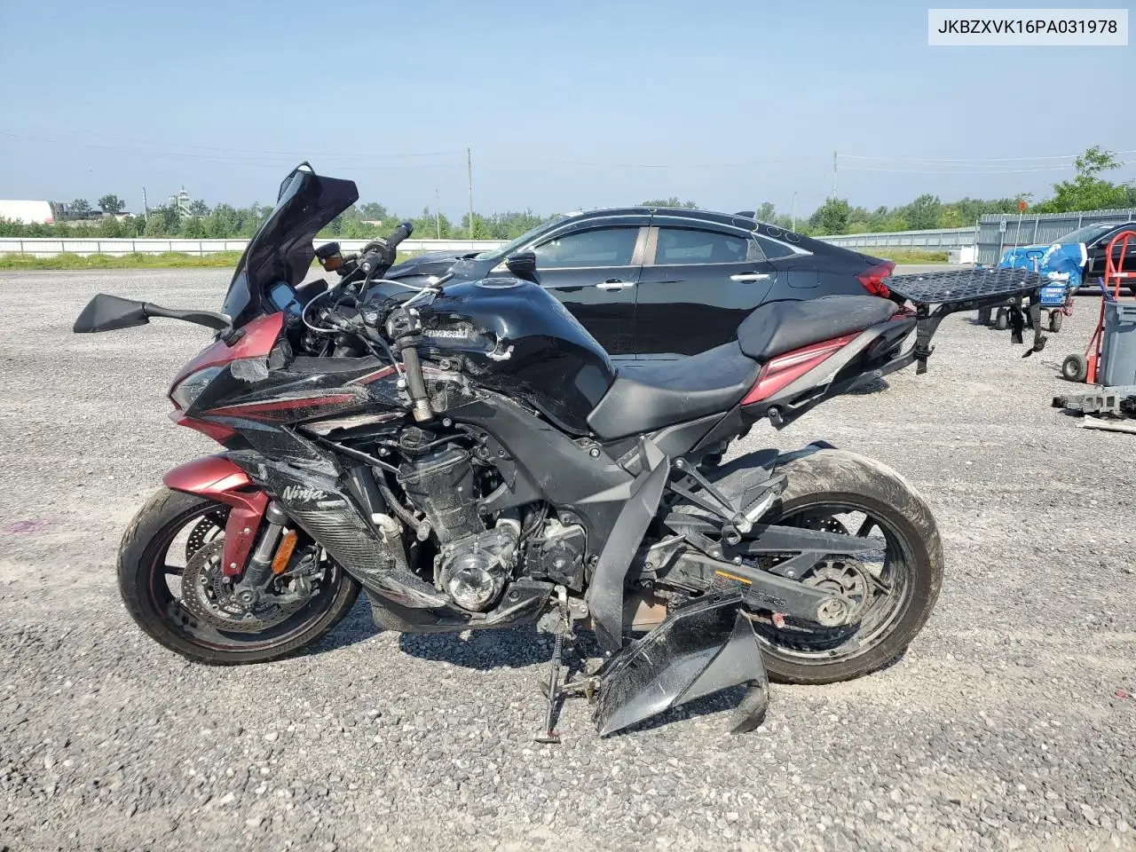 2023 Kawasaki Zx1002 K VIN: JKBZXVK16PA031978 Lot: 65023715