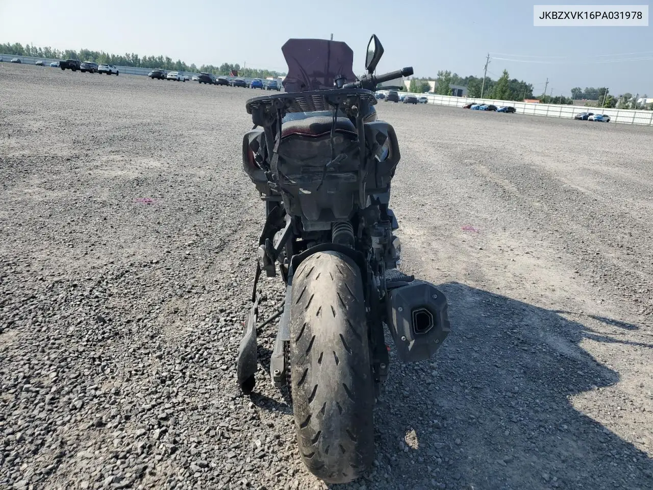2023 Kawasaki Zx1002 K VIN: JKBZXVK16PA031978 Lot: 65023715