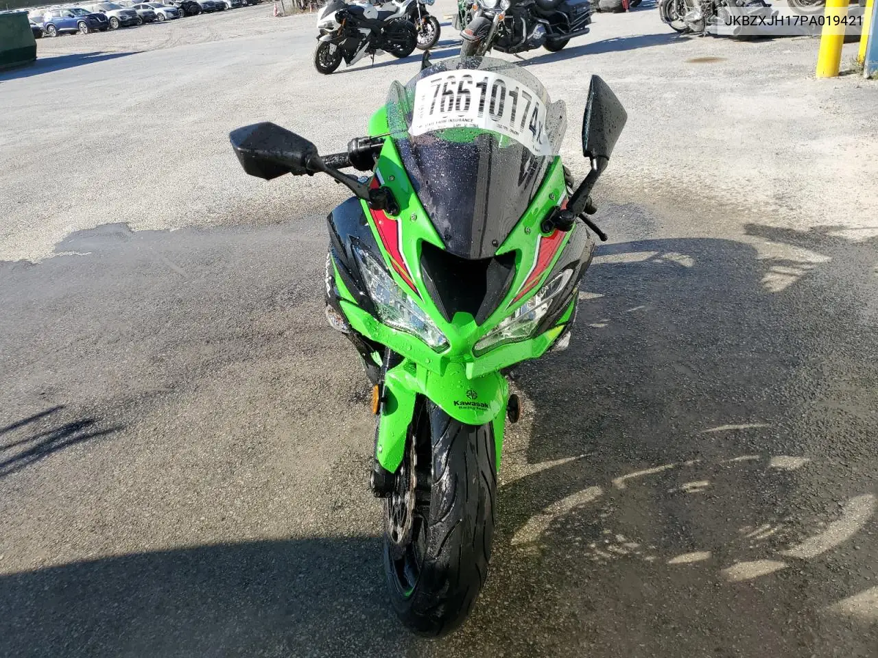 2023 Kawasaki Zx636 K VIN: JKBZXJH17PA019421 Lot: 76610174
