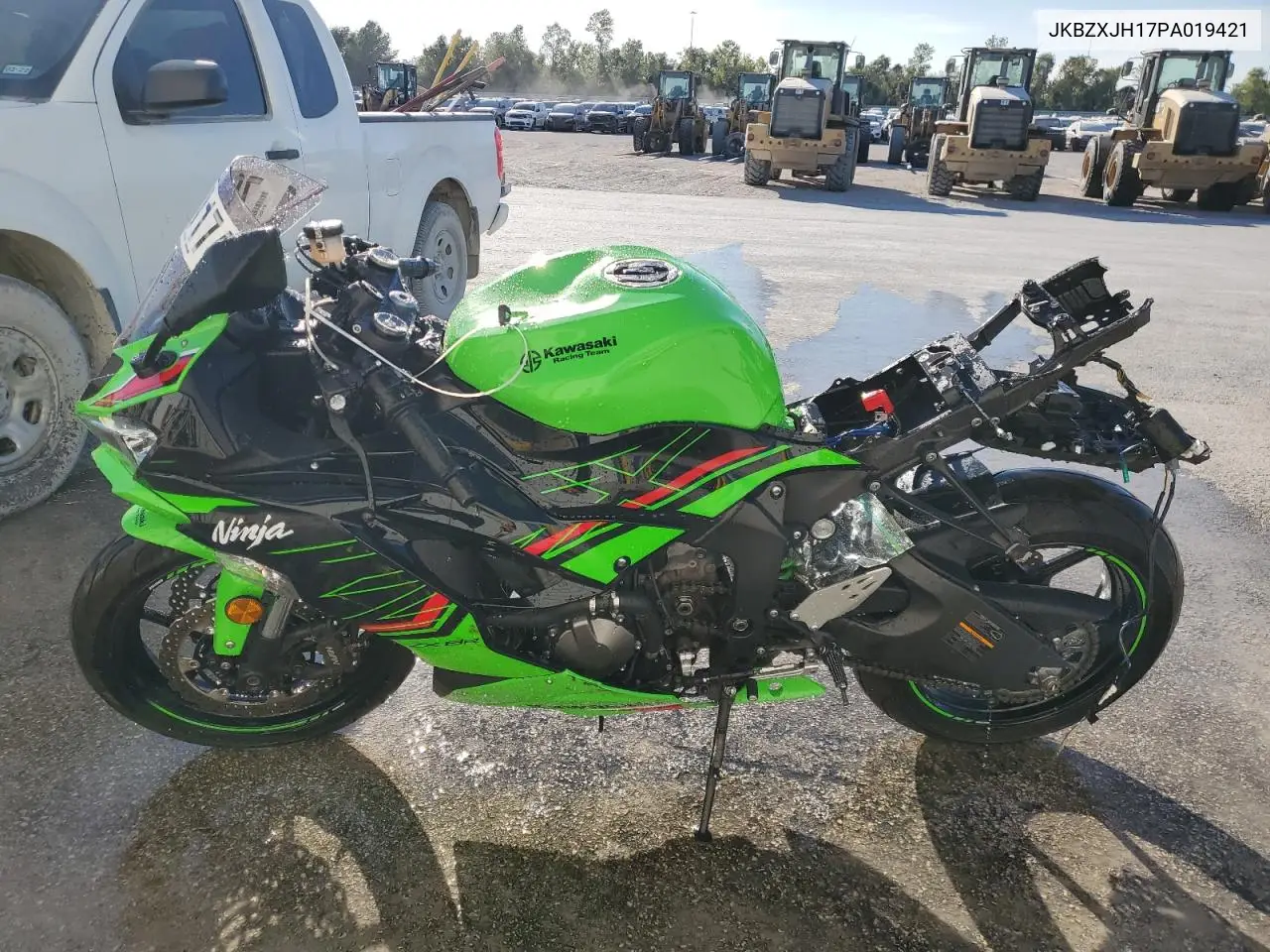 2023 Kawasaki Zx636 K VIN: JKBZXJH17PA019421 Lot: 76610174