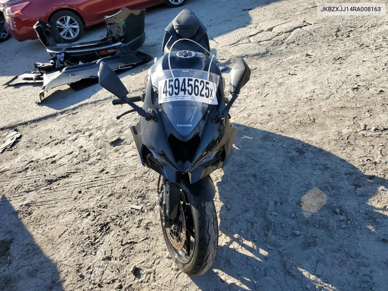 2024 Kawasaki Zx636 K VIN: JKBZXJJ14RA008163 Lot: 45945625