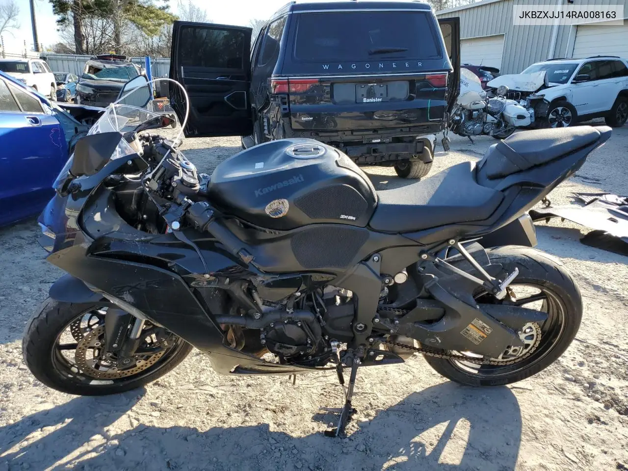 2024 Kawasaki Zx636 K VIN: JKBZXJJ14RA008163 Lot: 45945625