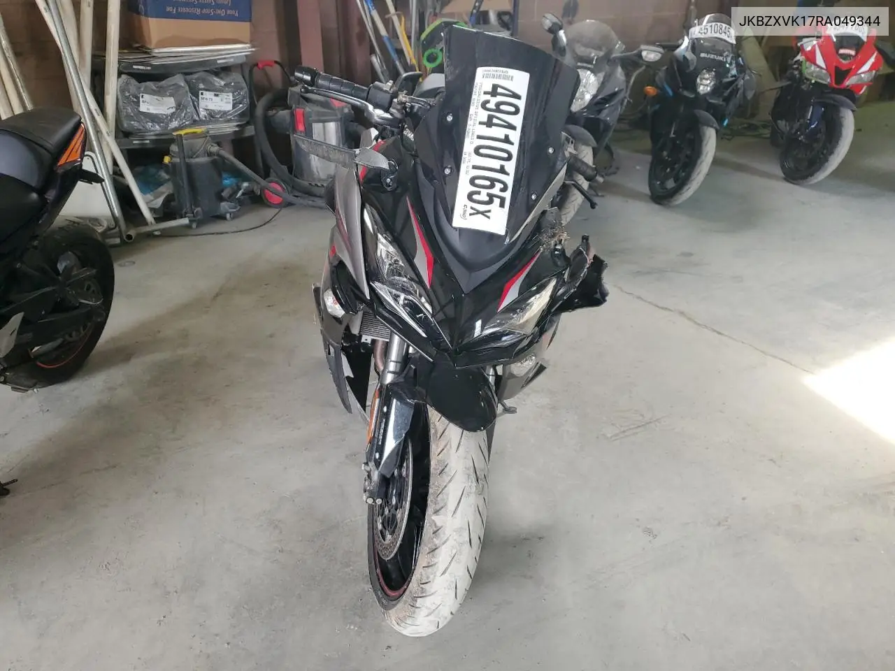 2024 Kawasaki Zx1002 K VIN: JKBZXVK17RA049344 Lot: 49410165