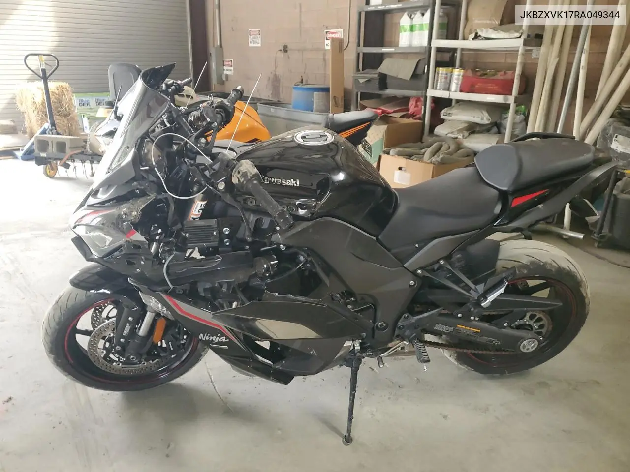 2024 Kawasaki Zx1002 K VIN: JKBZXVK17RA049344 Lot: 49410165