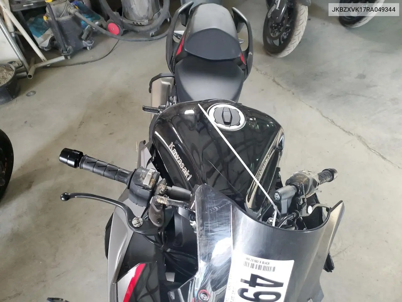 2024 Kawasaki Zx1002 K VIN: JKBZXVK17RA049344 Lot: 49410165