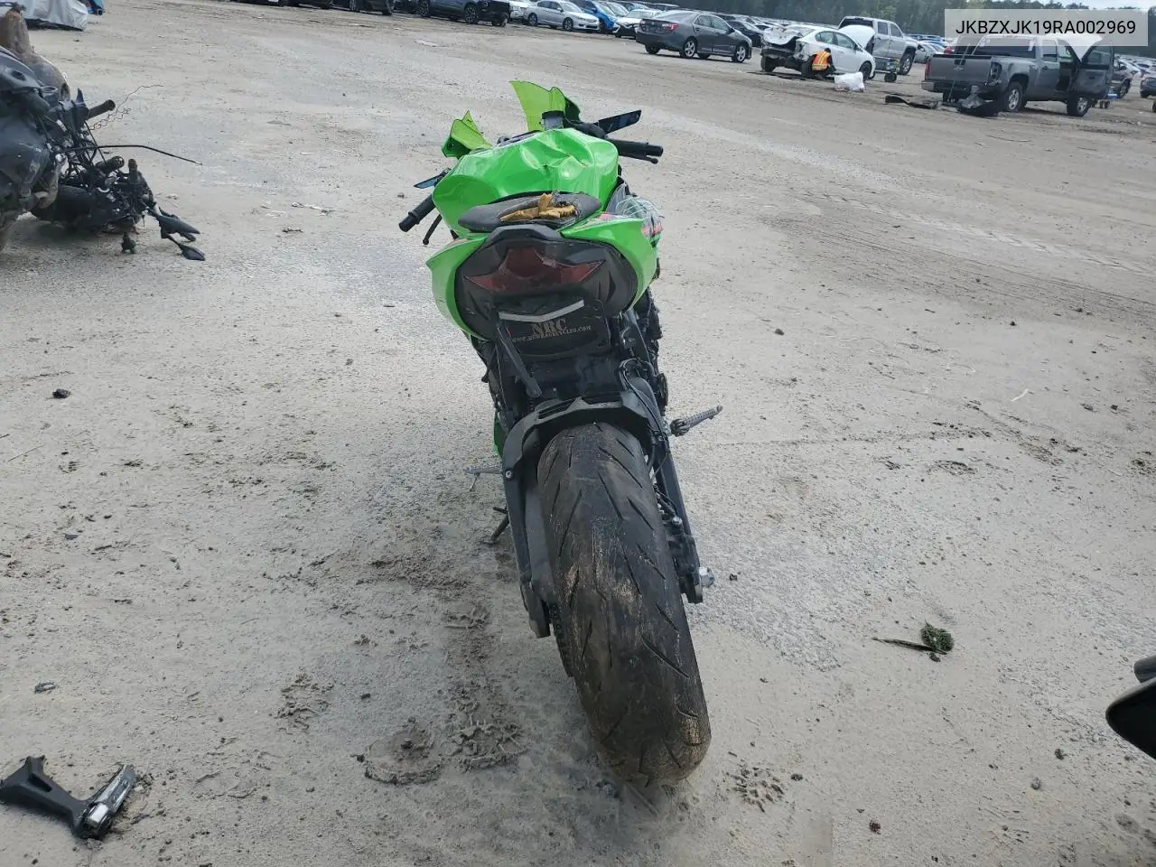 2024 Kawasaki Zx636 K VIN: JKBZXJK19RA002969 Lot: 50612245