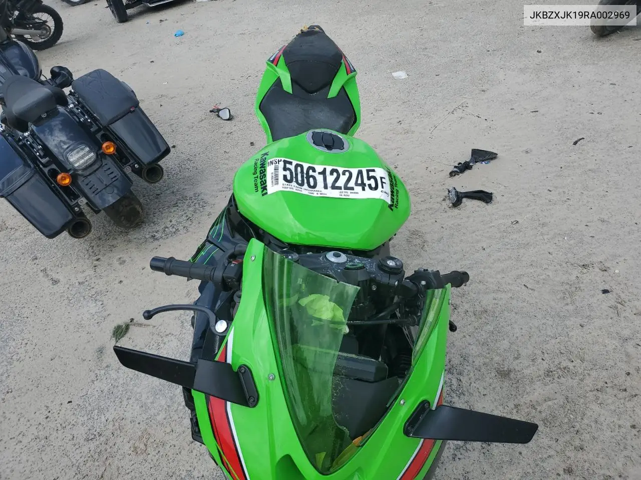 2024 Kawasaki Zx636 K VIN: JKBZXJK19RA002969 Lot: 50612245