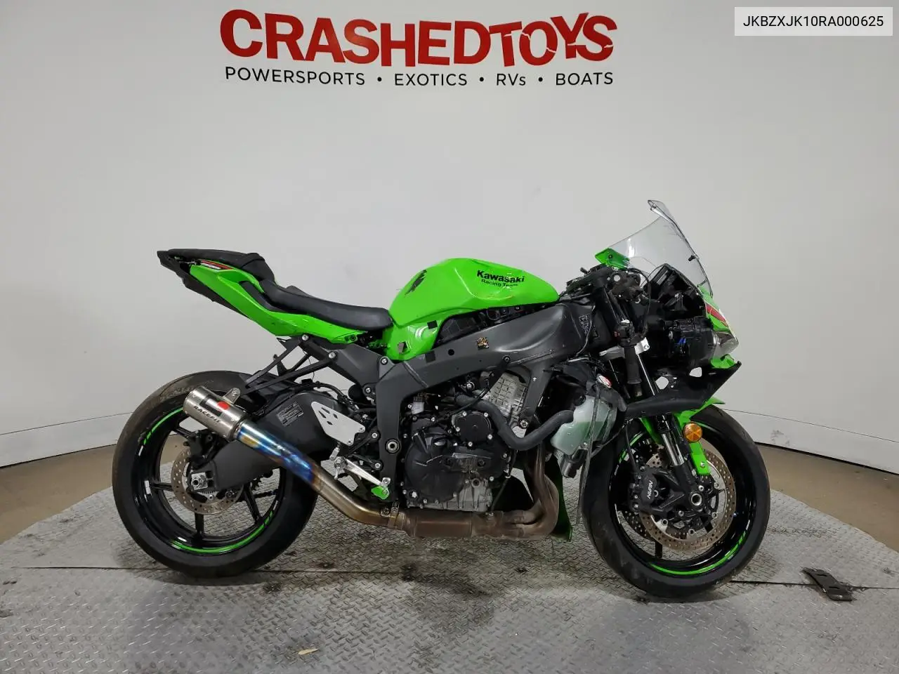 2024 Kawasaki Zx636 K VIN: JKBZXJK10RA000625 Lot: 50796105