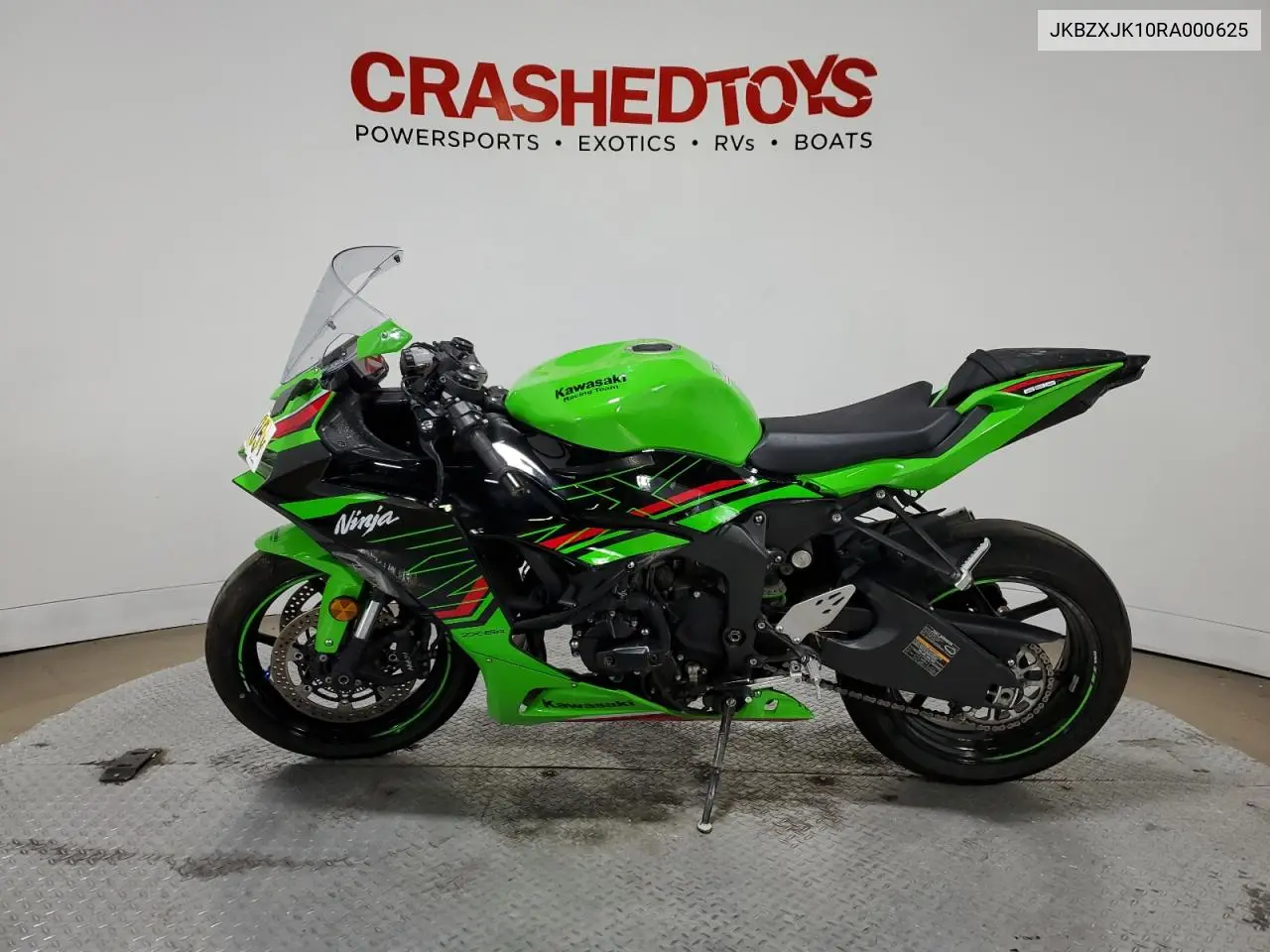 2024 Kawasaki Zx636 K VIN: JKBZXJK10RA000625 Lot: 50796105