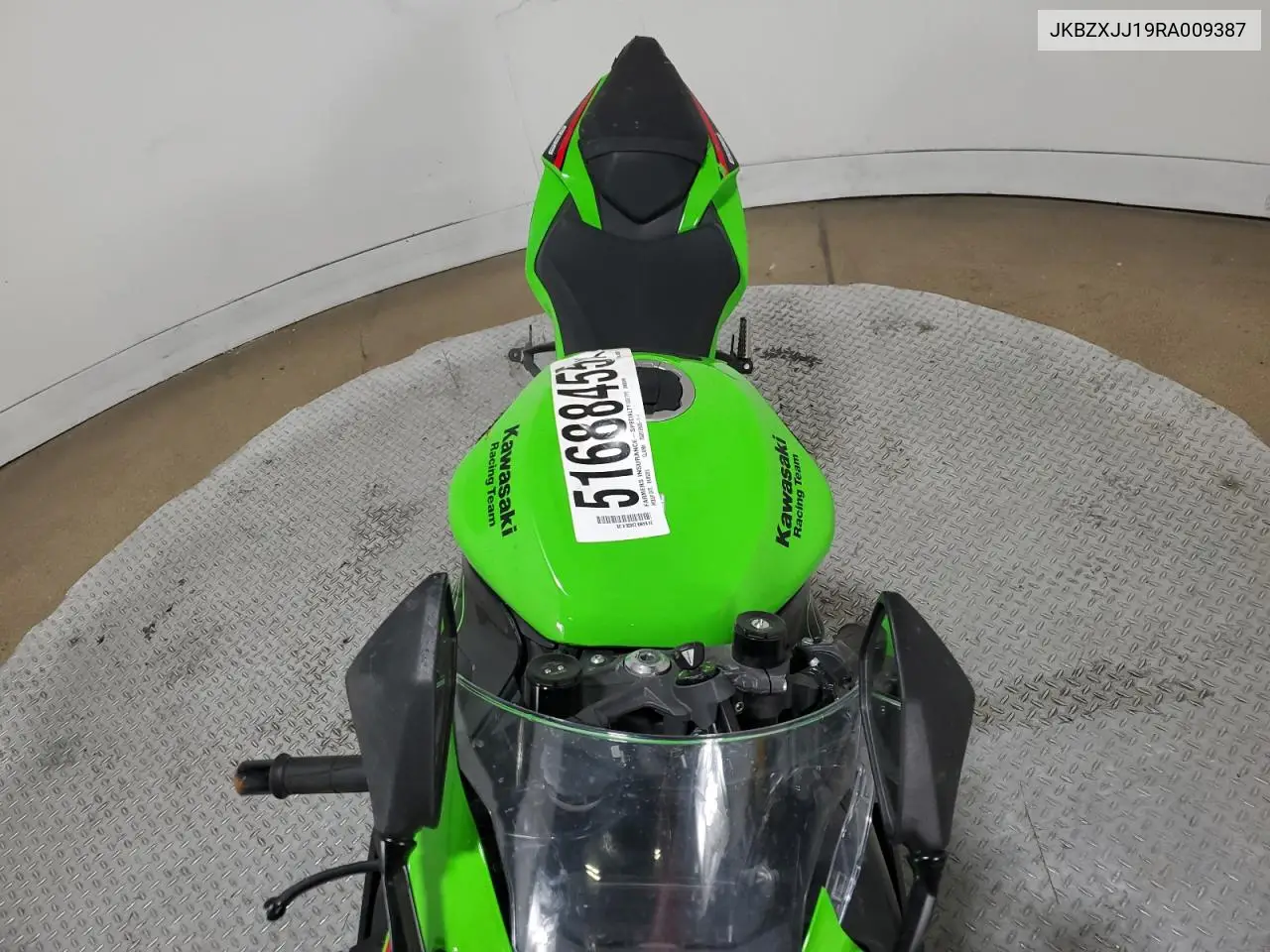 2024 Kawasaki Zx636 K VIN: JKBZXJJ19RA009387 Lot: 51688455