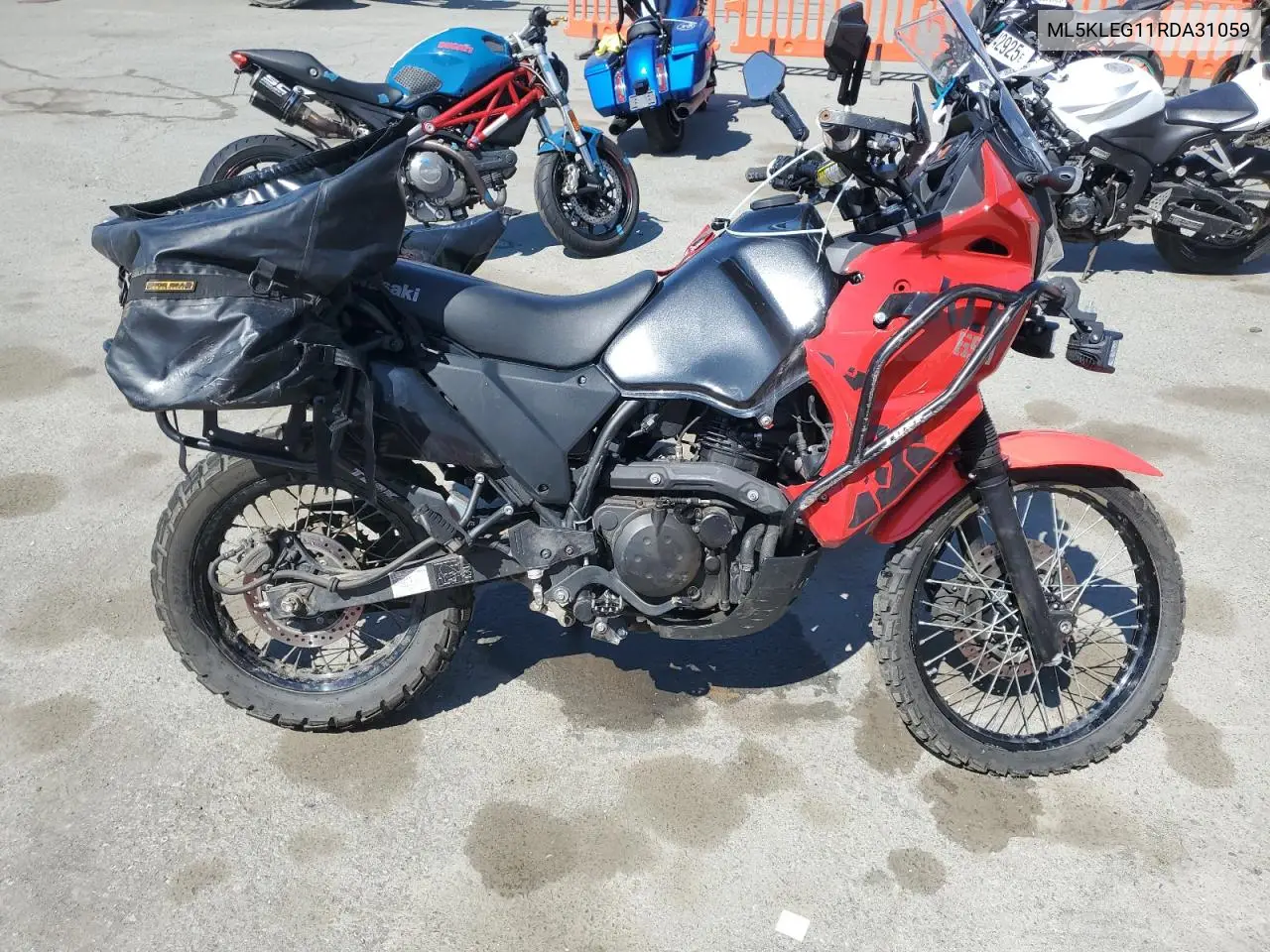 2024 Kawasaki Kl650 G VIN: ML5KLEG11RDA31059 Lot: 52785775