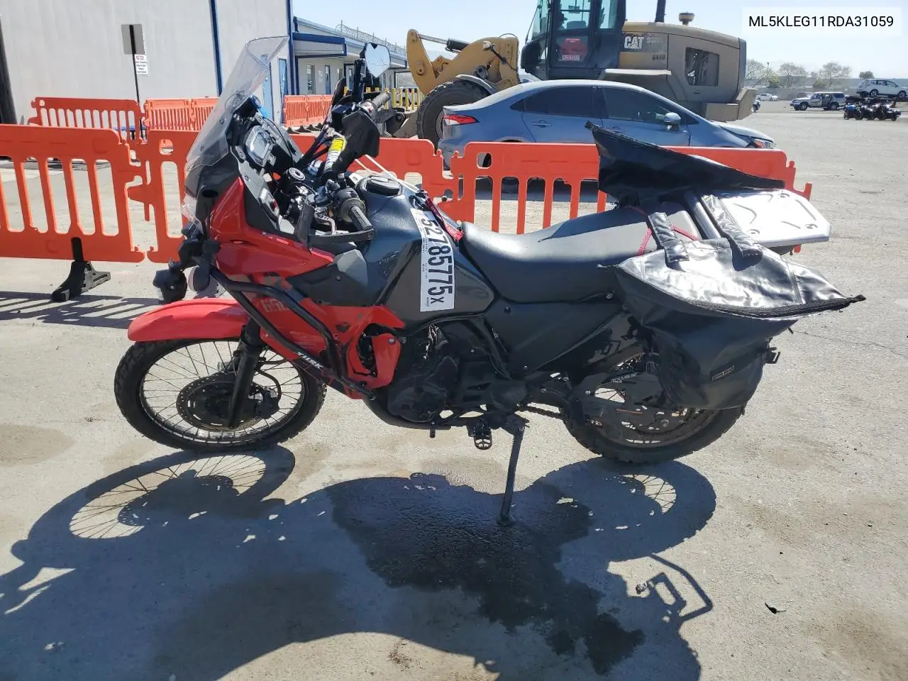 2024 Kawasaki Kl650 G VIN: ML5KLEG11RDA31059 Lot: 52785775