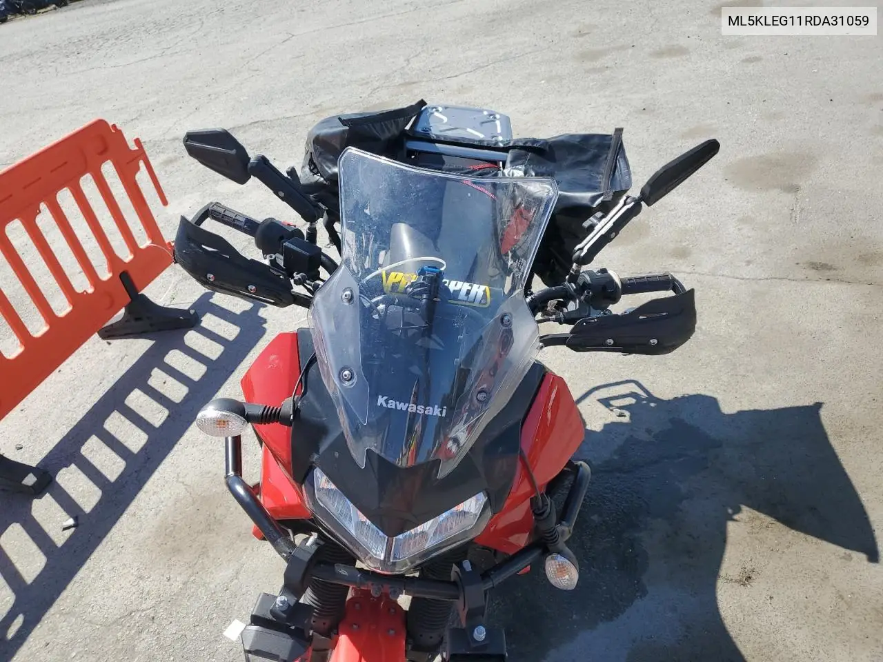 2024 Kawasaki Kl650 G VIN: ML5KLEG11RDA31059 Lot: 52785775