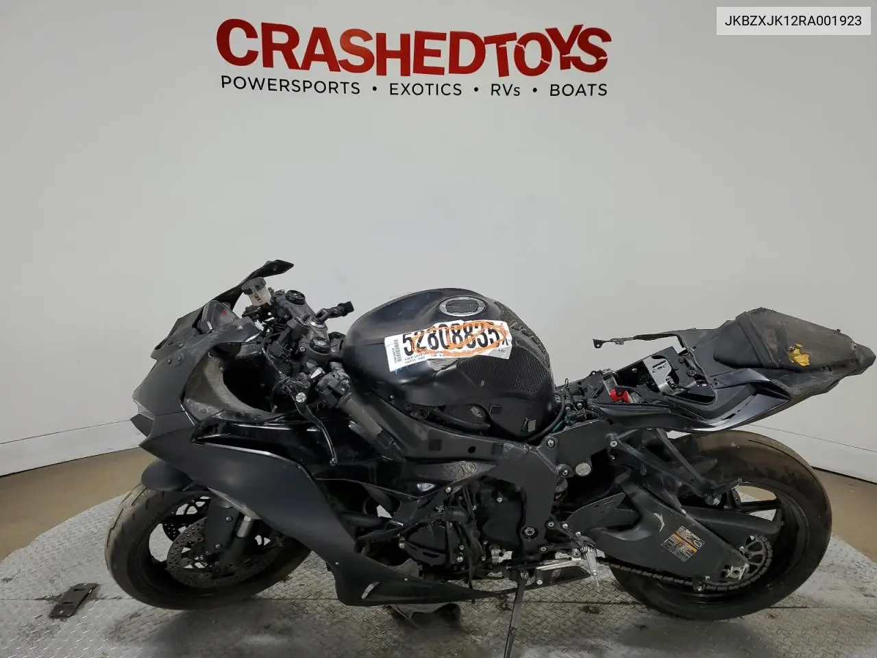 2024 Kawasaki Zx636 K VIN: JKBZXJK12RA001923 Lot: 52808835