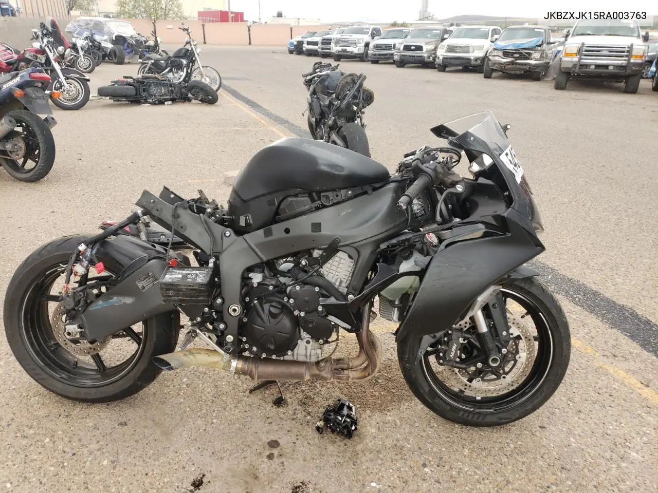 2024 Kawasaki Zx636 K VIN: JKBZXJK15RA003763 Lot: 54575275