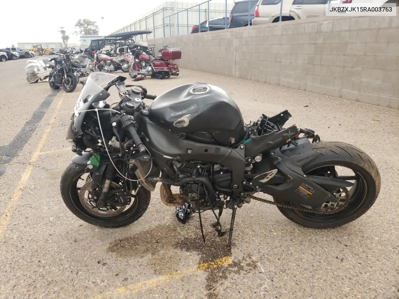 2024 Kawasaki Zx636 K VIN: JKBZXJK15RA003763 Lot: 54575275