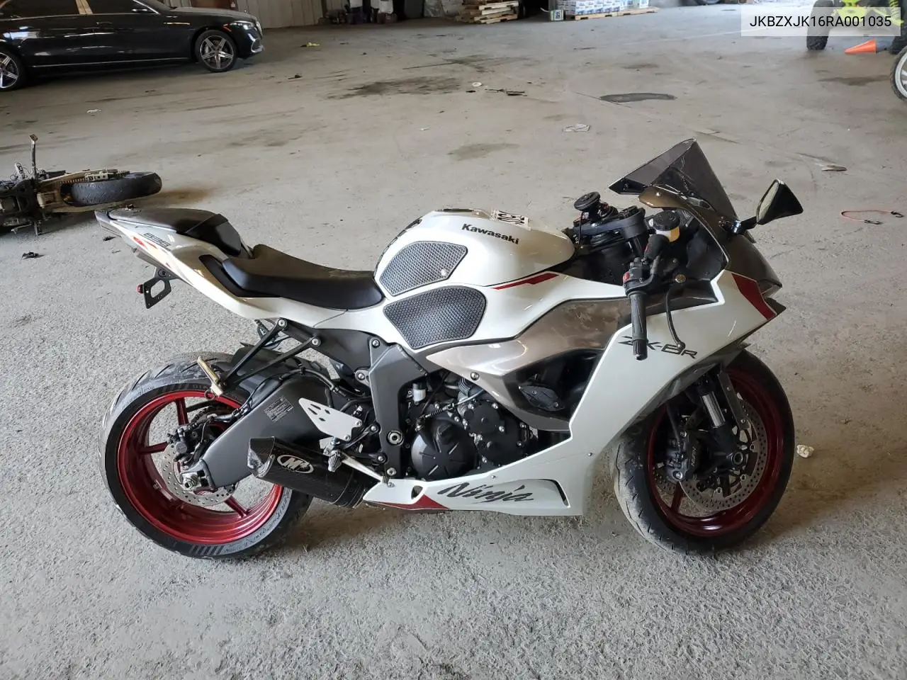2024 Kawasaki Zx636 K VIN: JKBZXJK16RA001035 Lot: 55022255