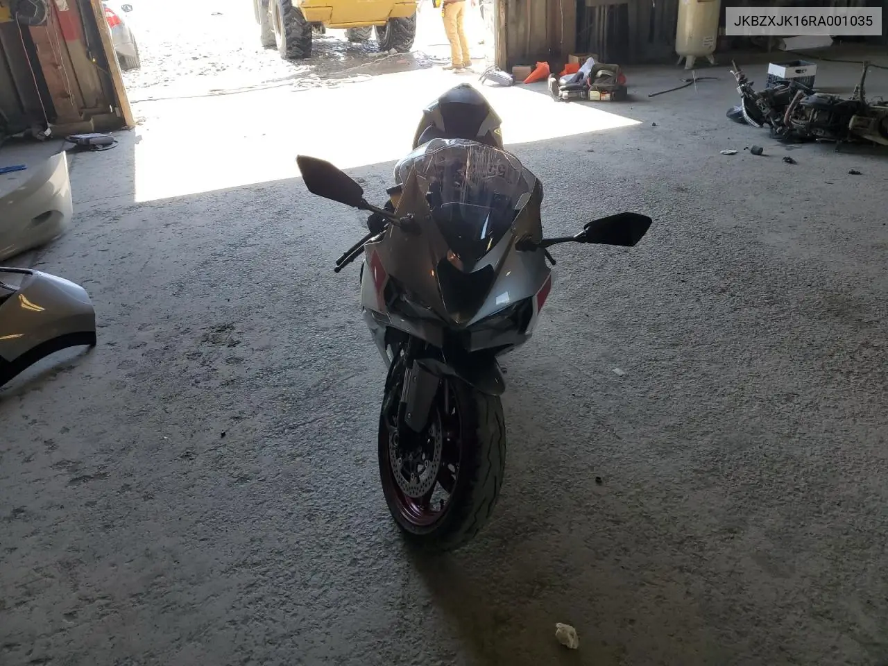 2024 Kawasaki Zx636 K VIN: JKBZXJK16RA001035 Lot: 55022255