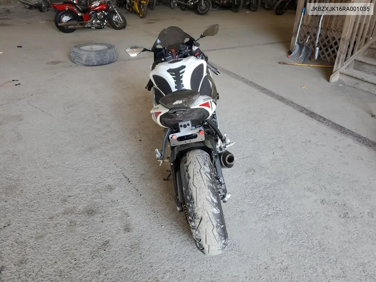 2024 Kawasaki Zx636 K VIN: JKBZXJK16RA001035 Lot: 55022255