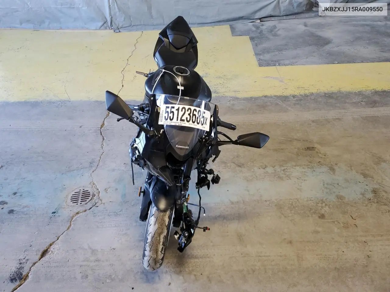 2024 Kawasaki Zx636 K VIN: JKBZXJJ15RA009550 Lot: 55123685