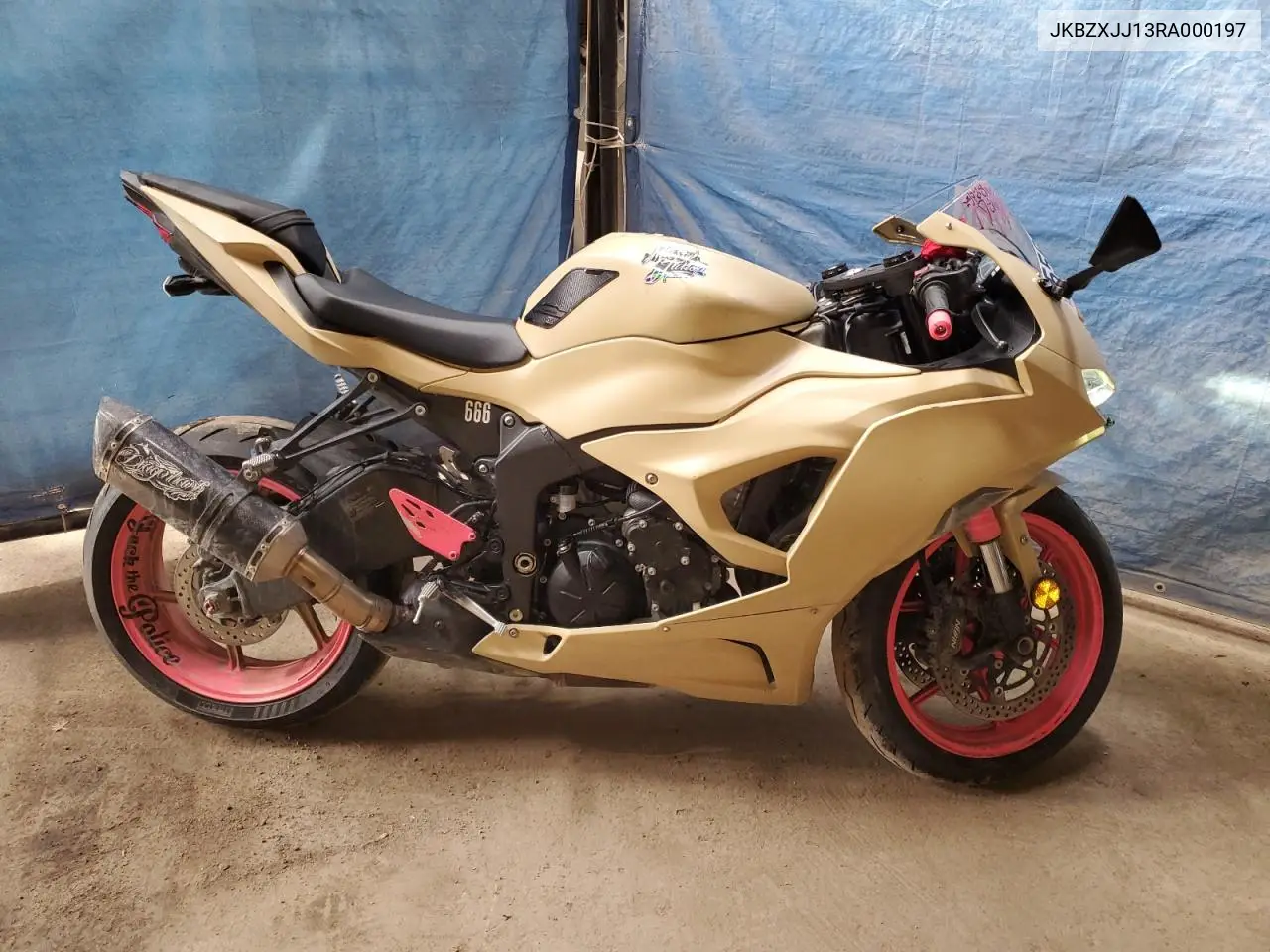 2024 Kawasaki Zx636 K VIN: JKBZXJJ13RA000197 Lot: 55666495