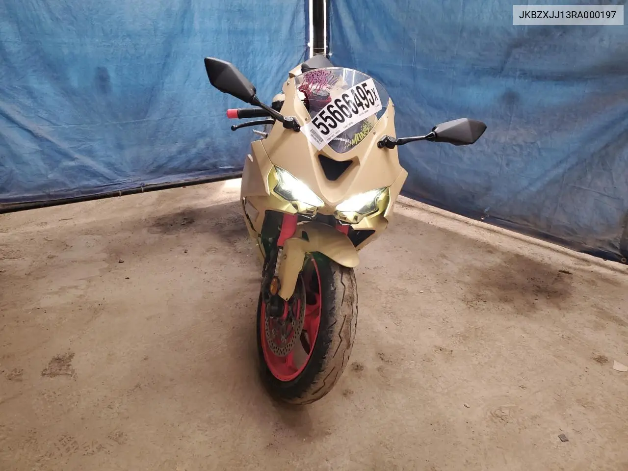 2024 Kawasaki Zx636 K VIN: JKBZXJJ13RA000197 Lot: 55666495