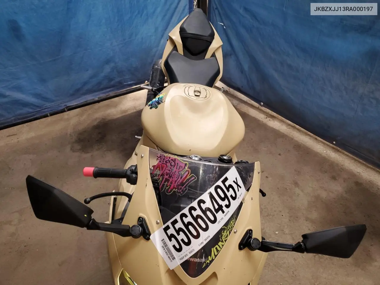 2024 Kawasaki Zx636 K VIN: JKBZXJJ13RA000197 Lot: 55666495