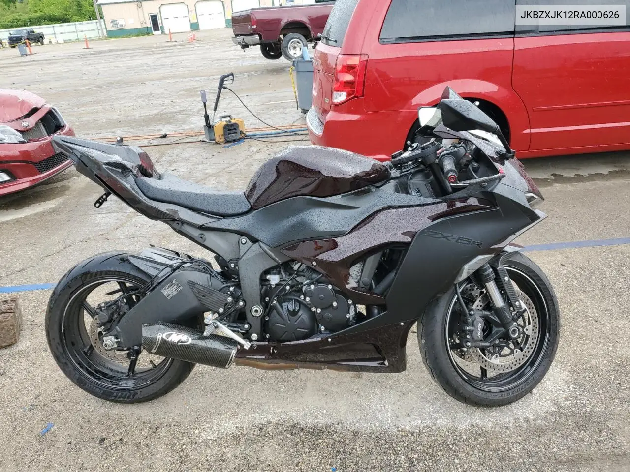 2024 Kawasaki Zx636 K VIN: JKBZXJK12RA000626 Lot: 57960525