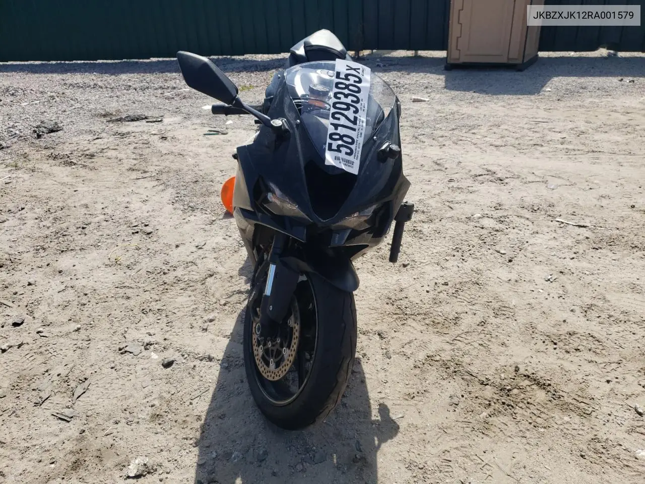 2024 Kawasaki Zx636 K VIN: JKBZXJK12RA001579 Lot: 58129385