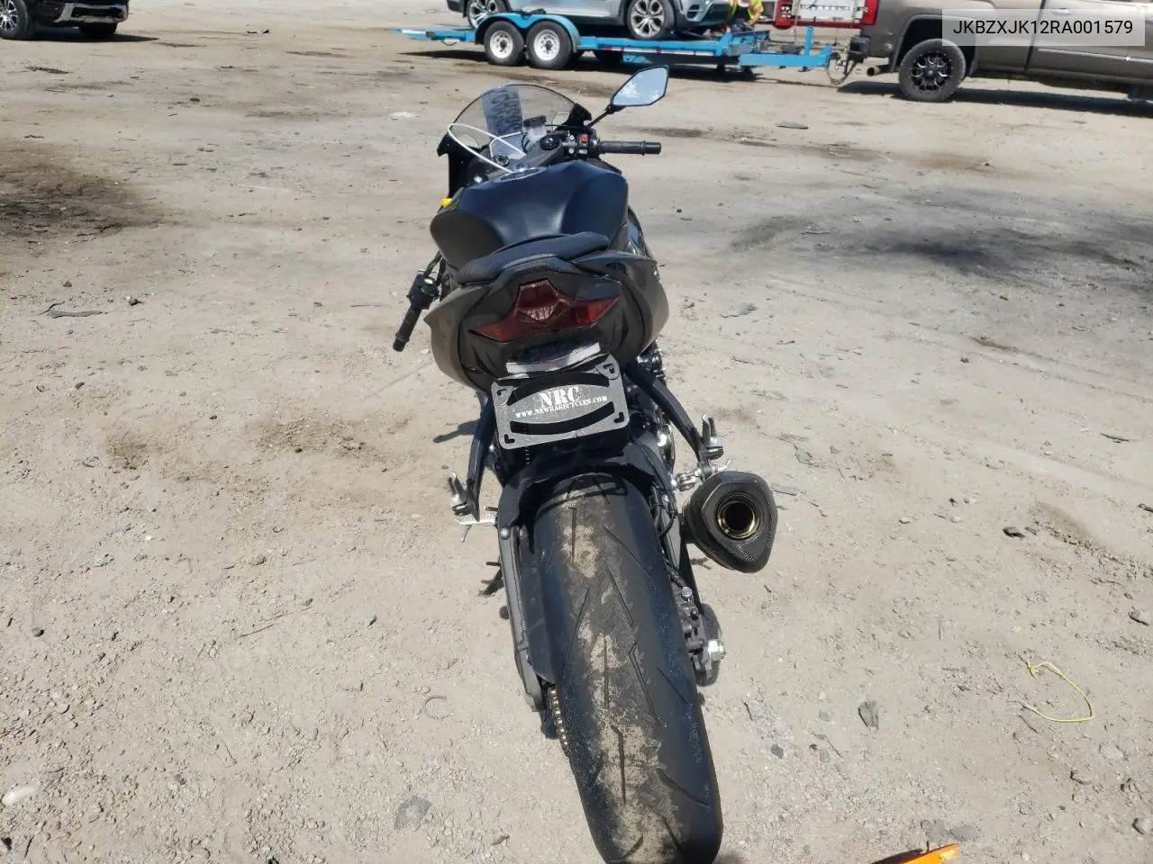 2024 Kawasaki Zx636 K VIN: JKBZXJK12RA001579 Lot: 58129385