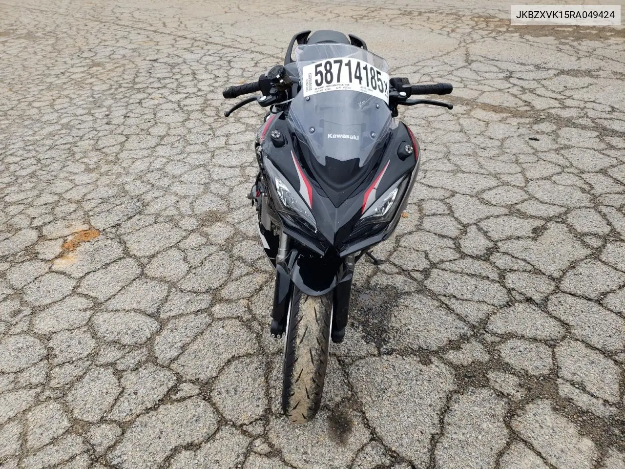2024 Kawasaki Zx1002 K VIN: JKBZXVK15RA049424 Lot: 58714185